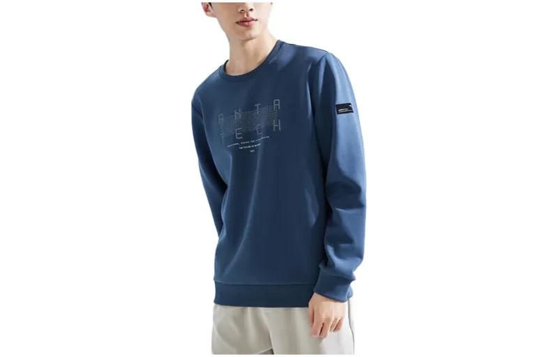 Life Collection Толстовка мужская Whale Fin Blue Anta, синий