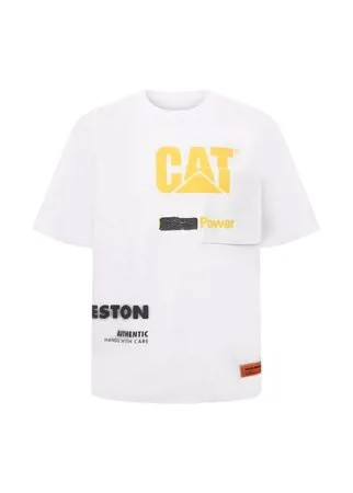 Хлопковая футболка Heron Preston x Cat Heron Preston