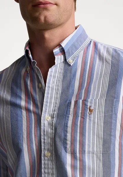 Рубашка CUSTOM FIT STRIPED OXFORD SHIRT Ralph Lauren, разноцветный