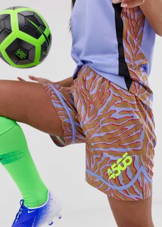 Спортивные шорты со звериным принтом ASOS 4505-Синий