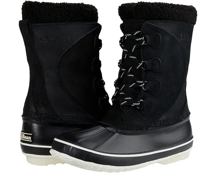 Ботинки L.L.Bean Snow Lace-Up, цвет Black/Sailcloth