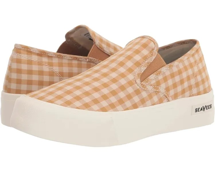 Кроссовки SeaVees Baja Slip-On Platform W, цвет Mustard