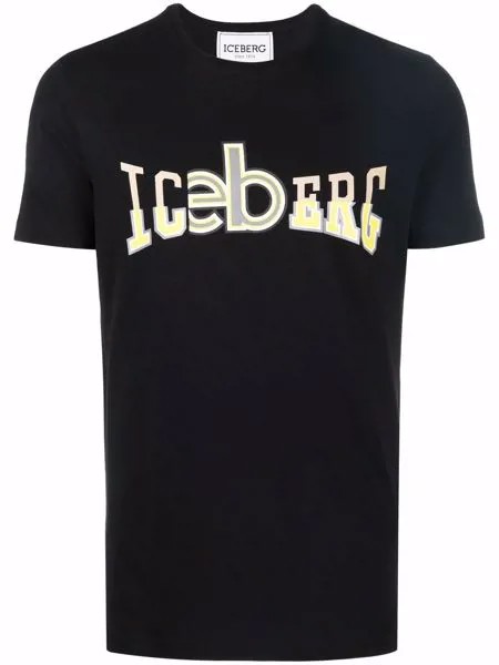Iceberg футболка с логотипом