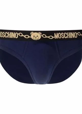 Moschino трусы-брифы с логотипом