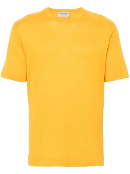John Smedley футболка Lorca, желтый