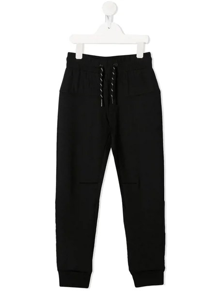 Dkny Kids спортивные брюки с логотипом