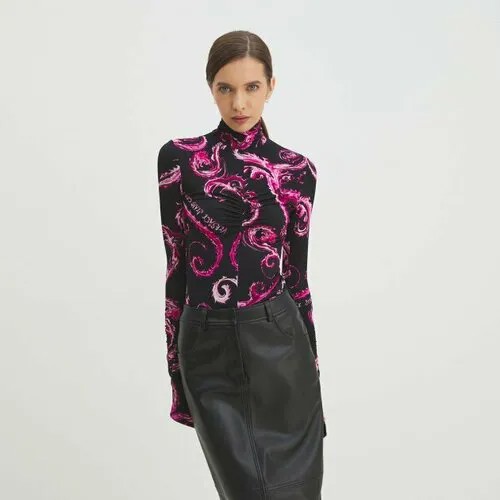 Водолазка Versace Jeans Couture, размер 40, черный