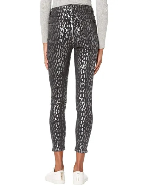 Джинсы 7 For All Mankind The High-Waist Skinny in Foil Snow Leopard, цвет Foil Snow Leopard