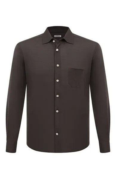 Хлопковая рубашка Kiton