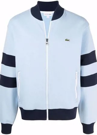Lacoste толстовка на молнии с вышитым логотипом