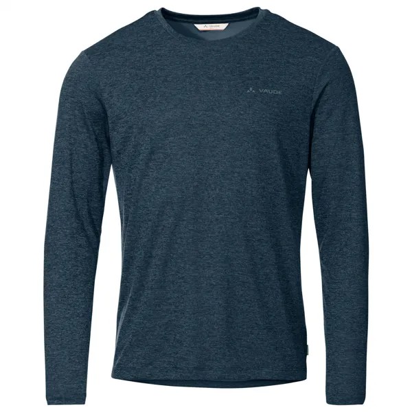 Функциональная рубашка Vaude Essential L/S T Shirt, цвет Dark Sea Uni
