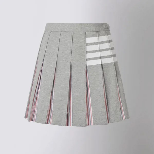Женская Повседневная юбка-трапеция TB THOM, классическая юбка в полоску, японская школьная форма, мини-юбки для девочек