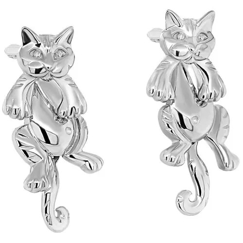 Серьги KABAROVSKY, серебро, 925 проба