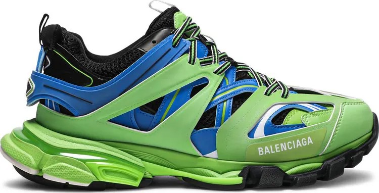 Кроссовки Balenciaga Track Sneaker Blue Green, зеленый