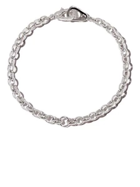 Foundrae 18kt white gold Sister Hook bracelet