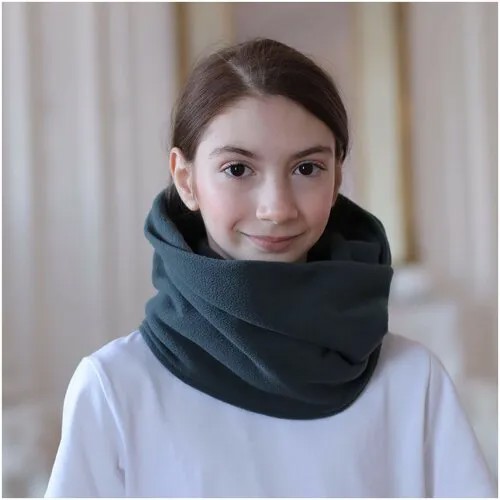 Шарф Кофтёныши, 10 лет, серый