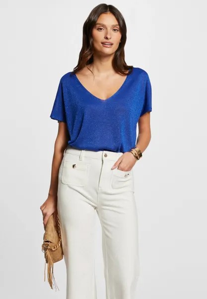 Базовая футболка Short Sleeves Morgan, синий электрик