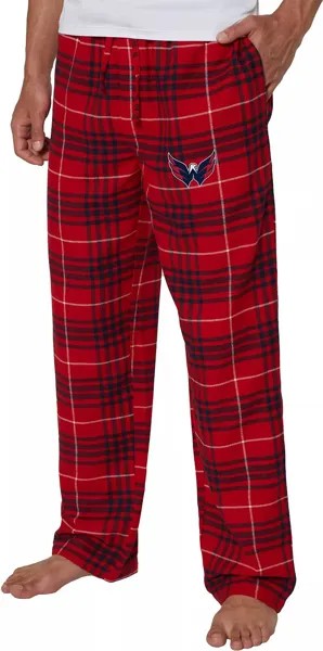 Concepts Sport Мужские фланелевые красные пижамные штаны Washington Capitals