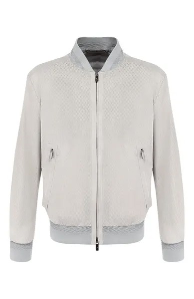 Кожаный бомбер Ermenegildo Zegna