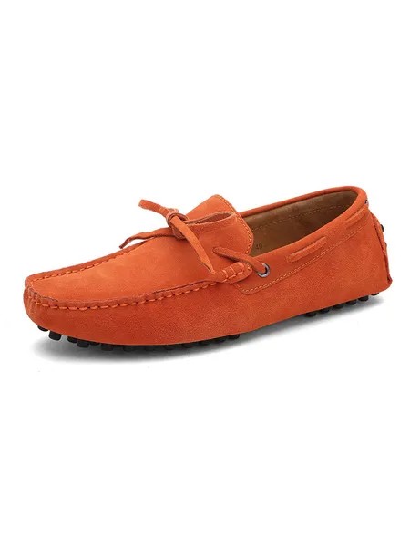 Milanoo Mens Moccasin Driving Shoes Suede Slip On Loafers