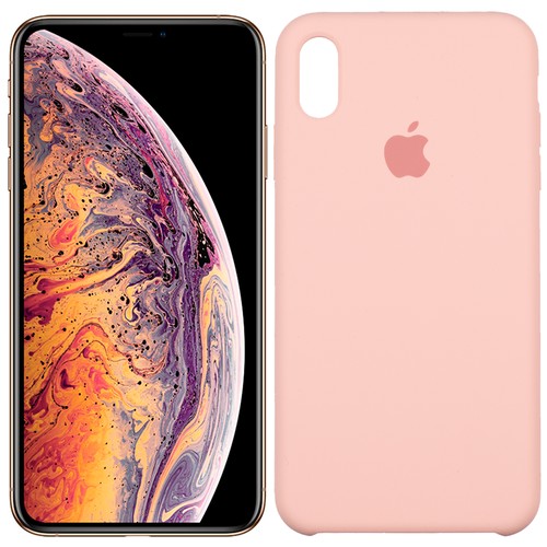 Чехол для iphone XS Max Бежевый