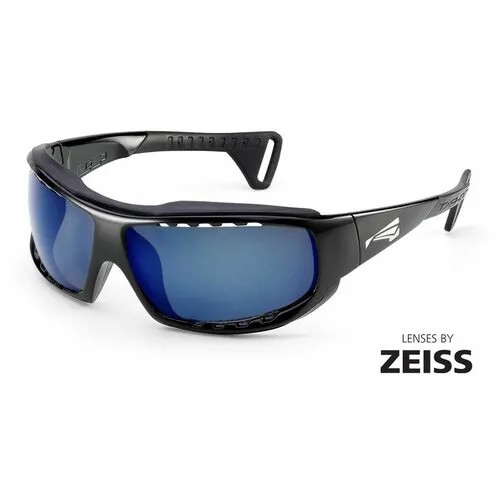 Солнцезащитные очки LiP Sunglasses LiP Typhoon / Gloss Black - Black / Zeiss / PA Polarized / Gun Blue, черный