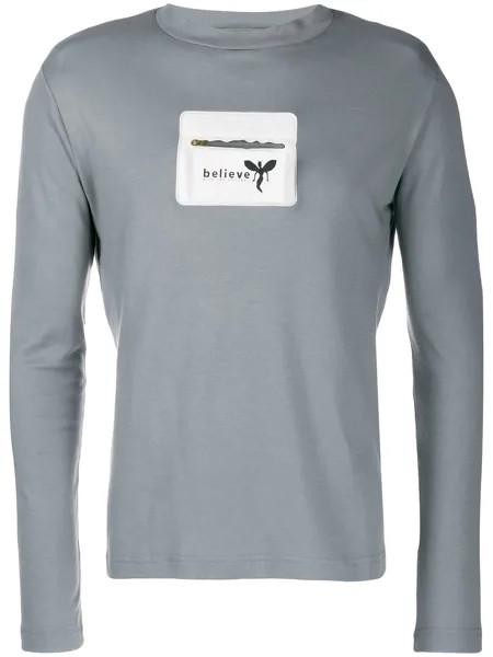 Walter Van Beirendonck Pre-Owned футболка Avatar Believe 1997/98-го года с длинными рукавами