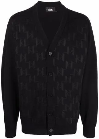 Karl Lagerfeld кардиган KL с монограммой