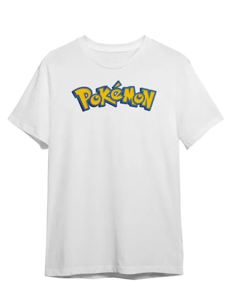 Футболка унисекс Каждому Своё Pokemon/Покемон/Аниме MUPK44 белая L