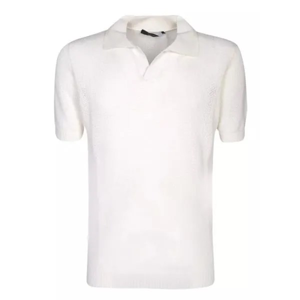 Футболка cotton polo shirt Tagliatore, белый