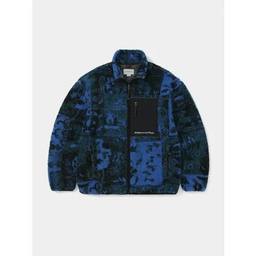 Куртка thisisneverthat SP Sherpa Fleece Jacket, размер S, синий