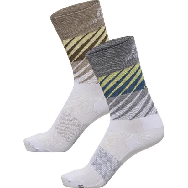 Функциональные носки Nwlpace, 2 пары высоких внутренних носков для бега NEWLINE, цвет grau