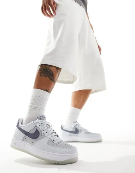 Nike – Air Force 1 '07 – Спортивная обувь различных оттенков серого