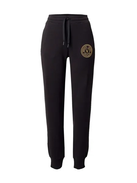 Зауженные брюки Versace Jeans Couture, черный