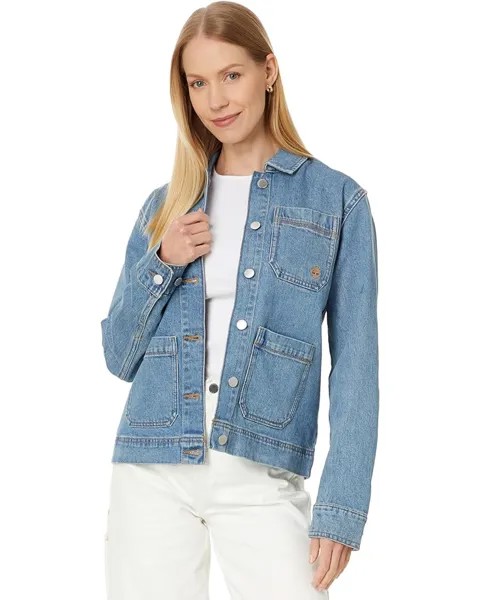Куртка Timberland Refibra Denim Chore, цвет Mid Blue