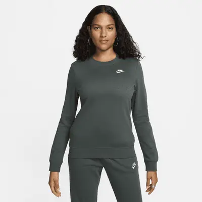 Толстовка Nike Sportswear Club Fleece, цвет Vintage Green/White