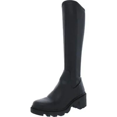 Женские сапоги до середины икры Steve Madden Aberdeen Black 8.5 Medium (B,M) BHFO 3529