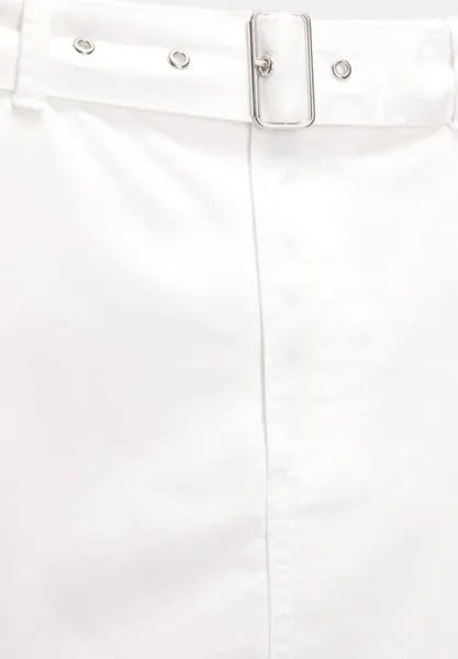 Юбка А-силуэта With Belt PULL&BEAR, белая