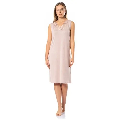 Сорочка Turen средней длины, без рукава, размер XL, розовый
