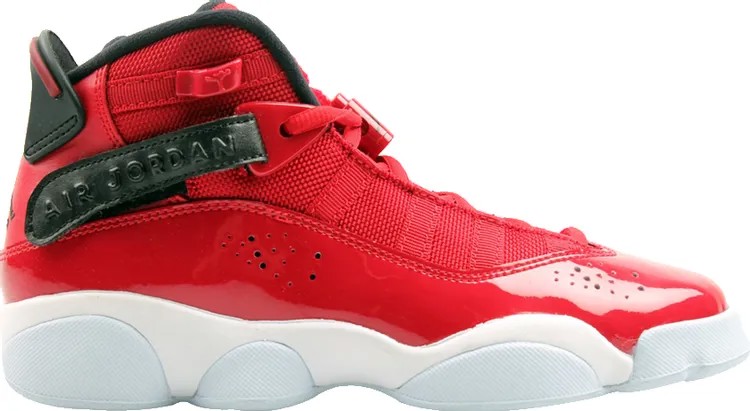 Кроссовки Jordan 6 Rings GS Gym Red, красный