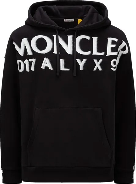 Худи Moncler Genius x 1017 ALYX 9SM Logo Hoodie 'Black', черный