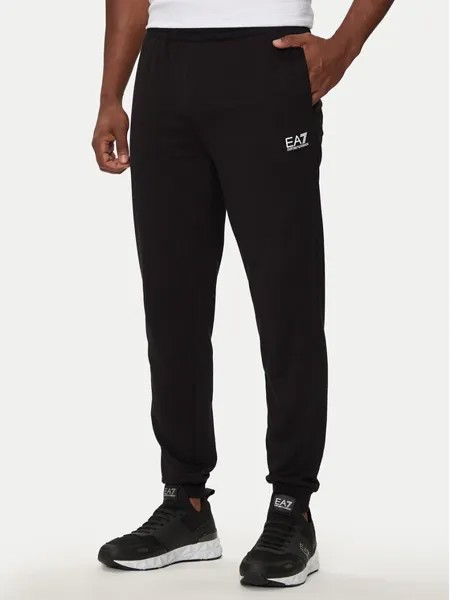 Спортивные брюки стандартного кроя Ea7 Emporio Armani, черный