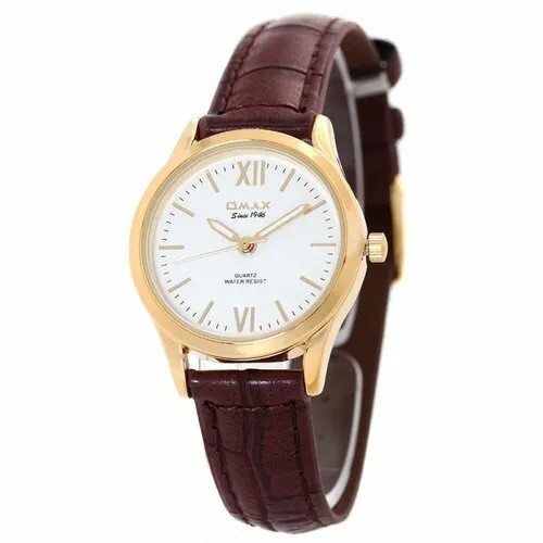 Наручные часы OMAX Quartz, коричневый