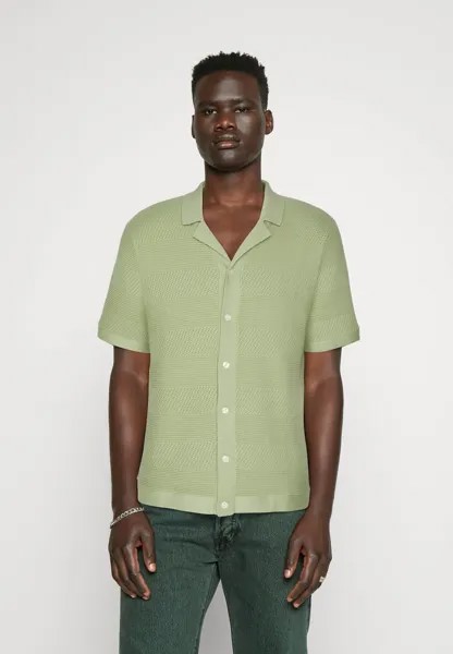 Рубашка Abercrombie & Fitch, зеленый