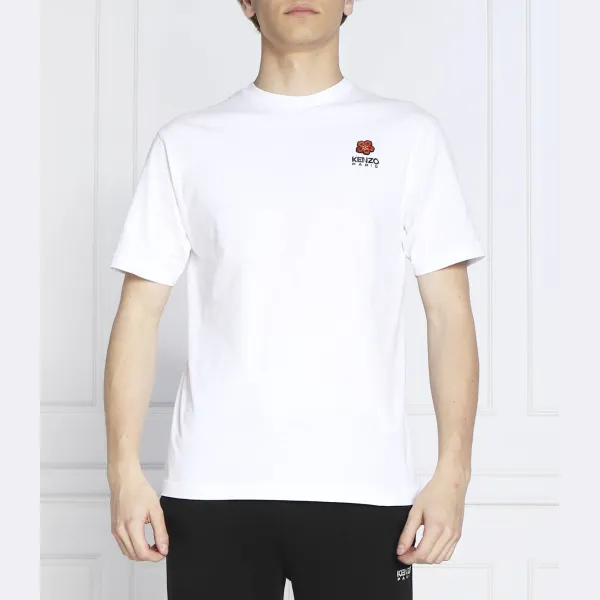 Футболка стандартного кроя Kenzo, белый
