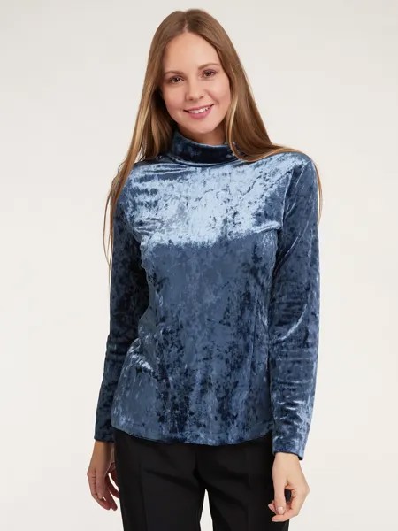 Водолазка женская oodji 15E11037 синяя XS