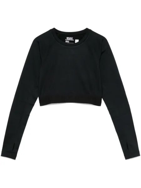 Polo Ralph Lauren укороченная футболка, черный