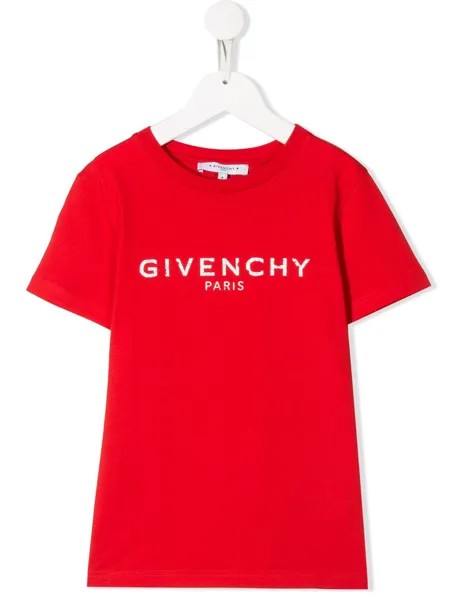 Givenchy Kids футболка с логотипом