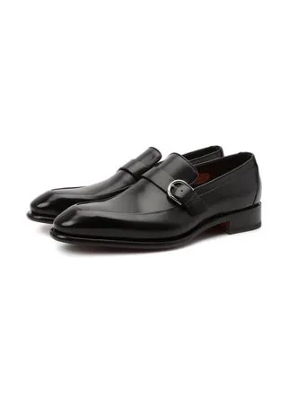 Кожаные лоферы Santoni