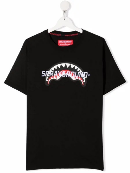Sprayground kid футболка с вышитым логотипом